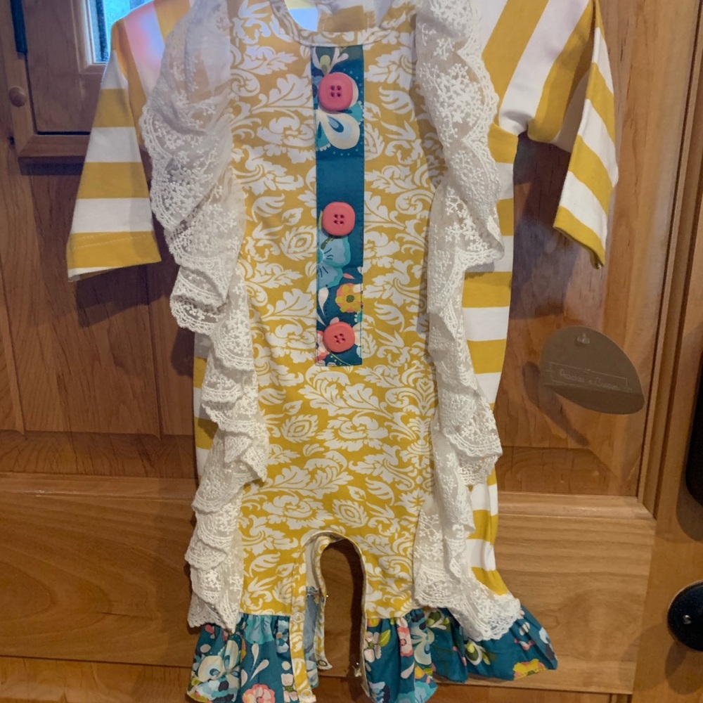 6/9m Peaches and Cream NWT